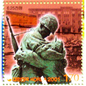 切手に描かれたソウル　第４６回　戦争記念館「兄弟の像」②