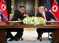 朝米首脳会談合意、敵対関係清算し韓半島平和へ
